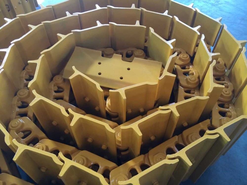 Sale TS160L Dozer Track Link Assy Rubber Track Shoe Assembly in Black or Yellow