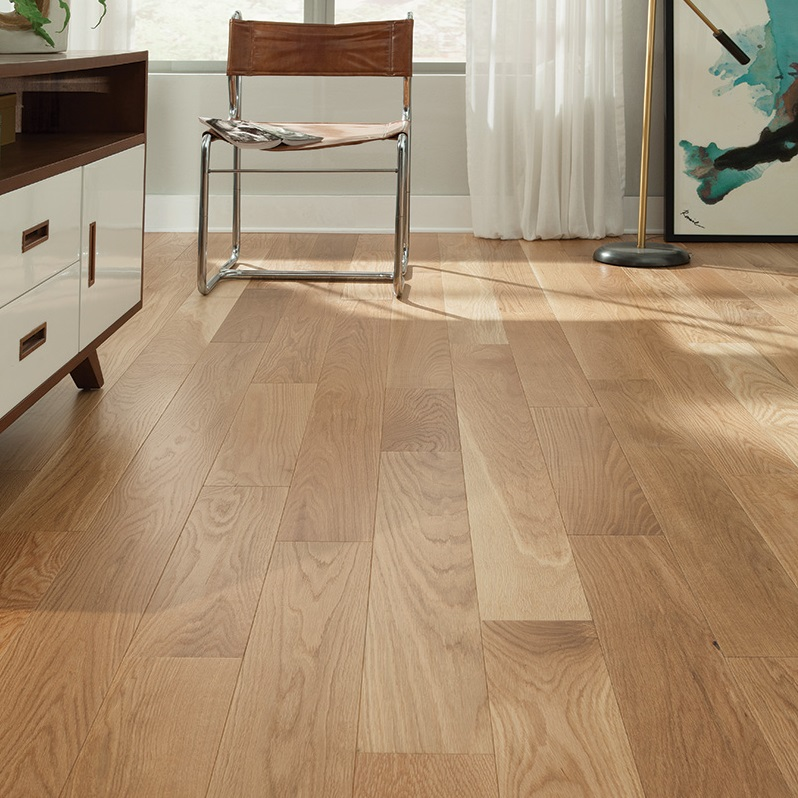 Living Room Engineered Wood Flooring Plank With Art Parquet Design