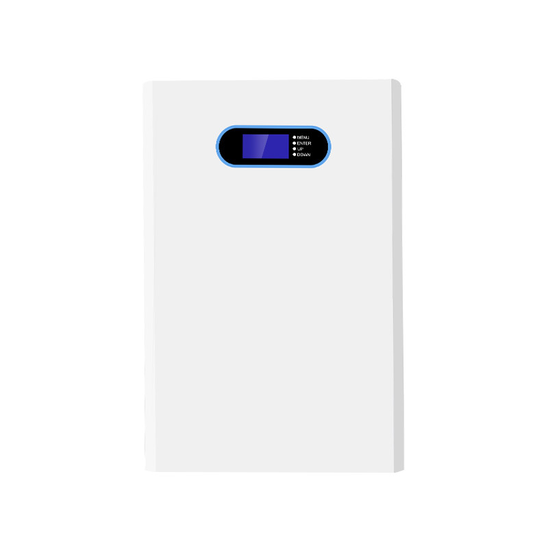 51.2V Wall Mounted LiFePo4 Battery 100AH Rated Capacity 5120WH Energy Storage