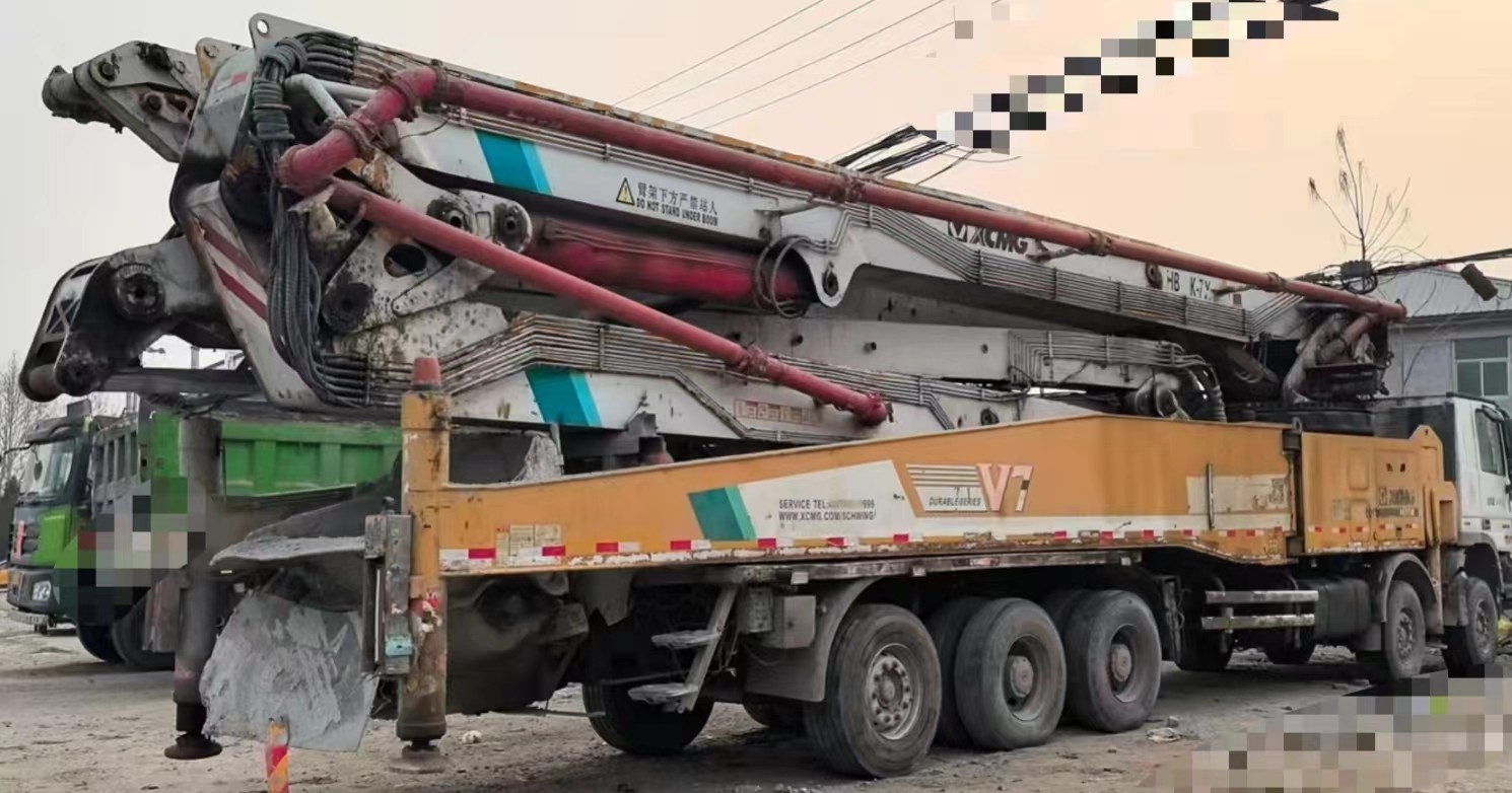 Hydraulic Process 2015 XCMG Concrete Pump Truck Green Tech for Zero-Emission Solutions in Global Infrastructure