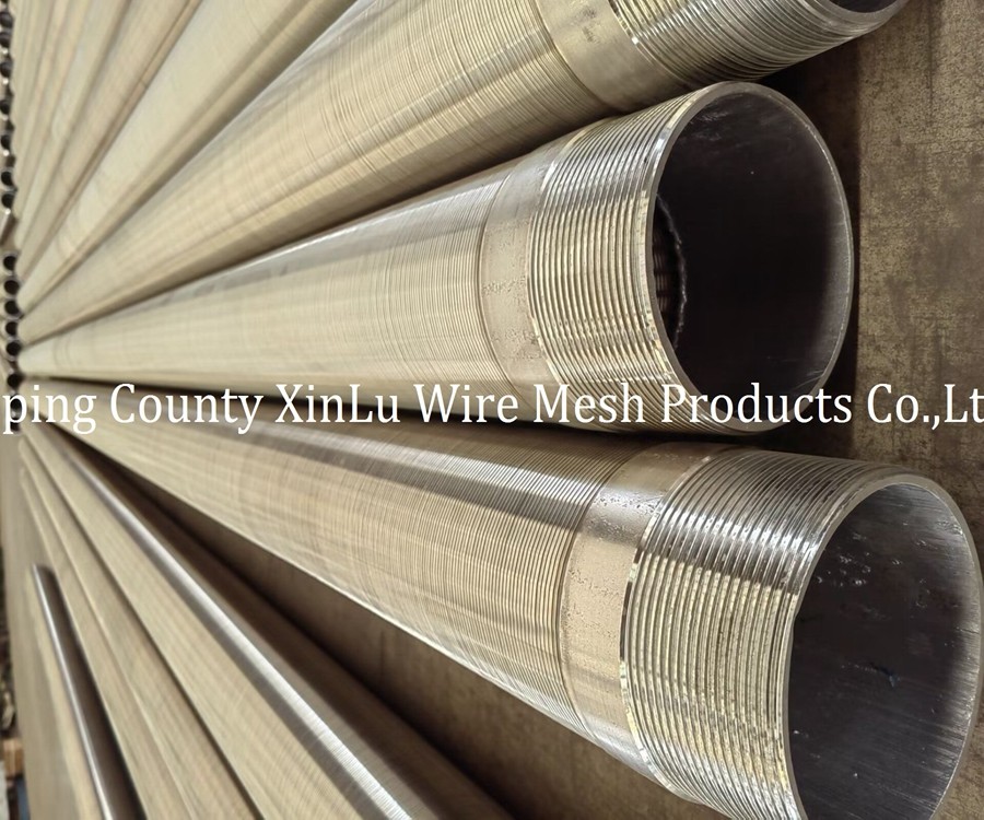 Stainless Steel Wedge Wire Wrap Screen Pipe 9-5/8" Filter Cartridge