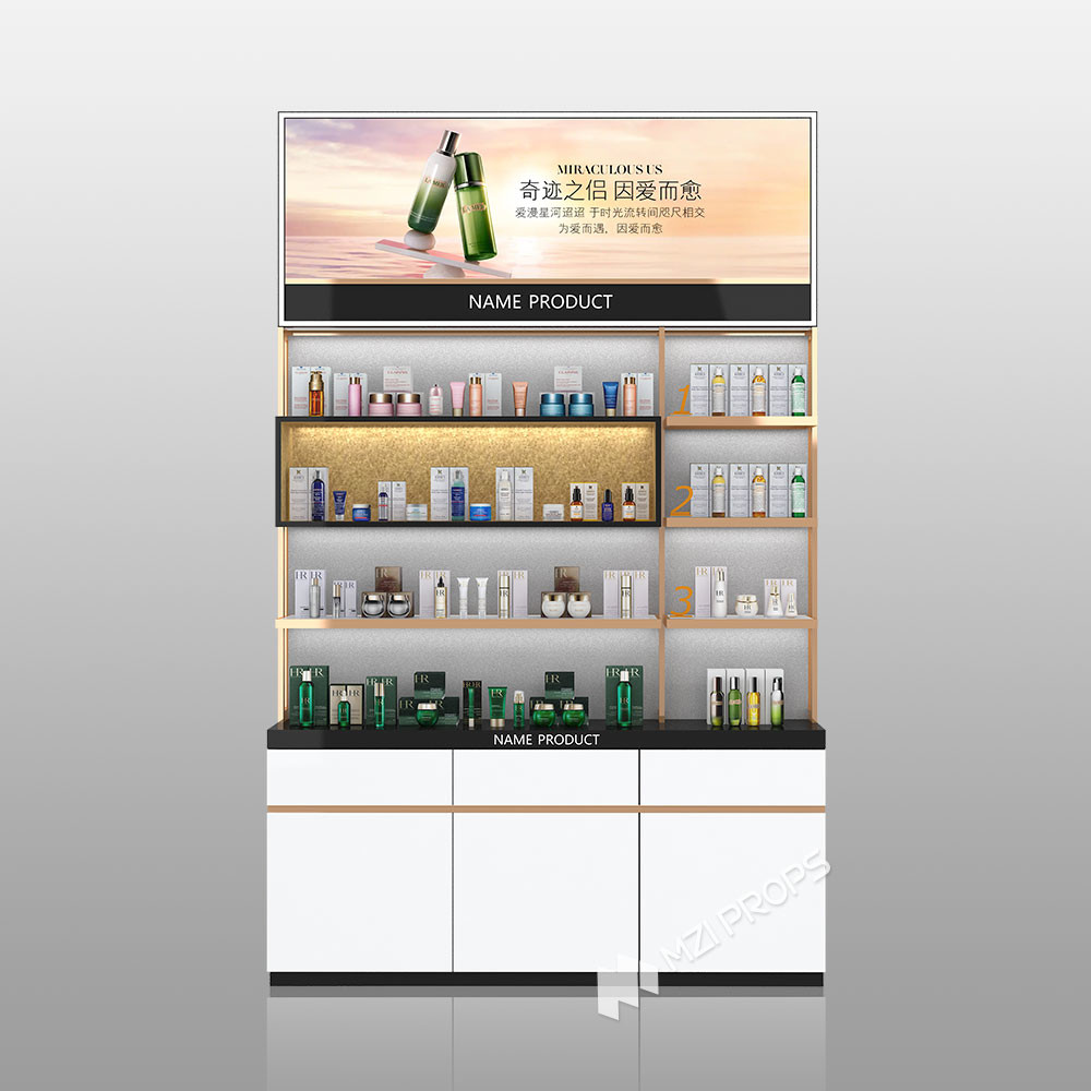 13-ZMeS005, Zhenmei Series Cosmetic Shop in Yingcheng featuring 27 Main Fixtures within 71 Sqm and Approx. $8,806 Budget