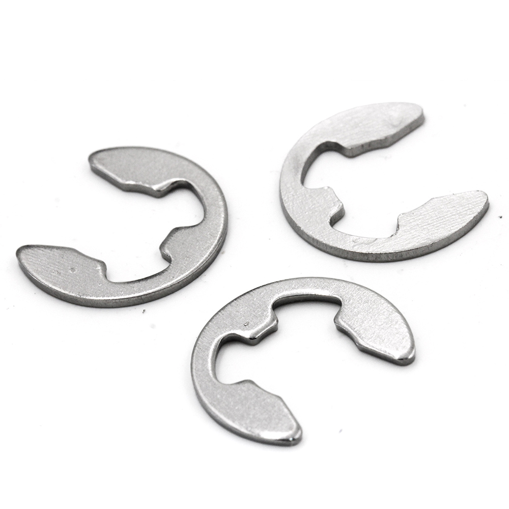 Reliability Test Stainless Steel 304 Open End C Shape Lock Washer with ZINC Finish