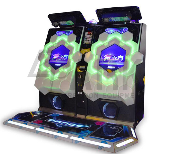 Arcade Dance Cube 2 Player Competition Commercial Machine