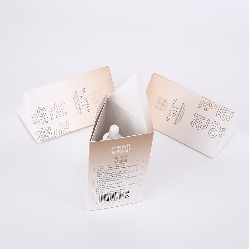 Folding C1S Art Paper Cosmetic Paper Boxes Cardboard Cosmetic Packaging