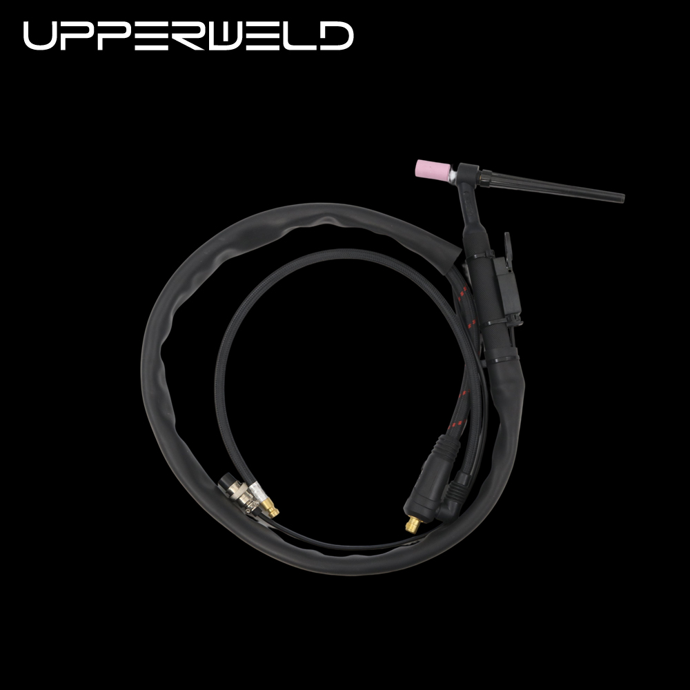 OBM Customized Support UPPERWELD WP9 10-25EU TIG Welding Torch With Integrated Cable