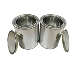  0.25L Engine Oil Tin Can Metal Round Tin Can With Lid Manufactures