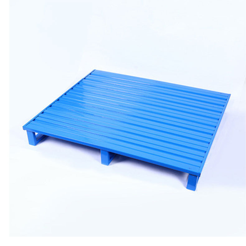 Efficient Logistics Solution Stackable Metal Steel Pallet With ISO4001 Certification