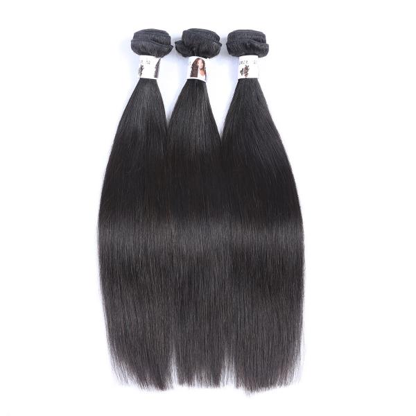 9A Grade Natural Unprocessed Brazilian Human Hair Silky Straight Double Drawn