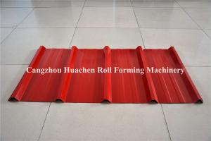  Colored Steel trapezoid Roll Forming Machine For Roofing Sheet , low noise Manufactures