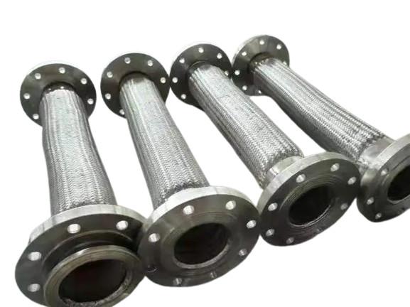 Flexible Stainless Steel Metal Flexible Joints Loose Flange With Welded Straight