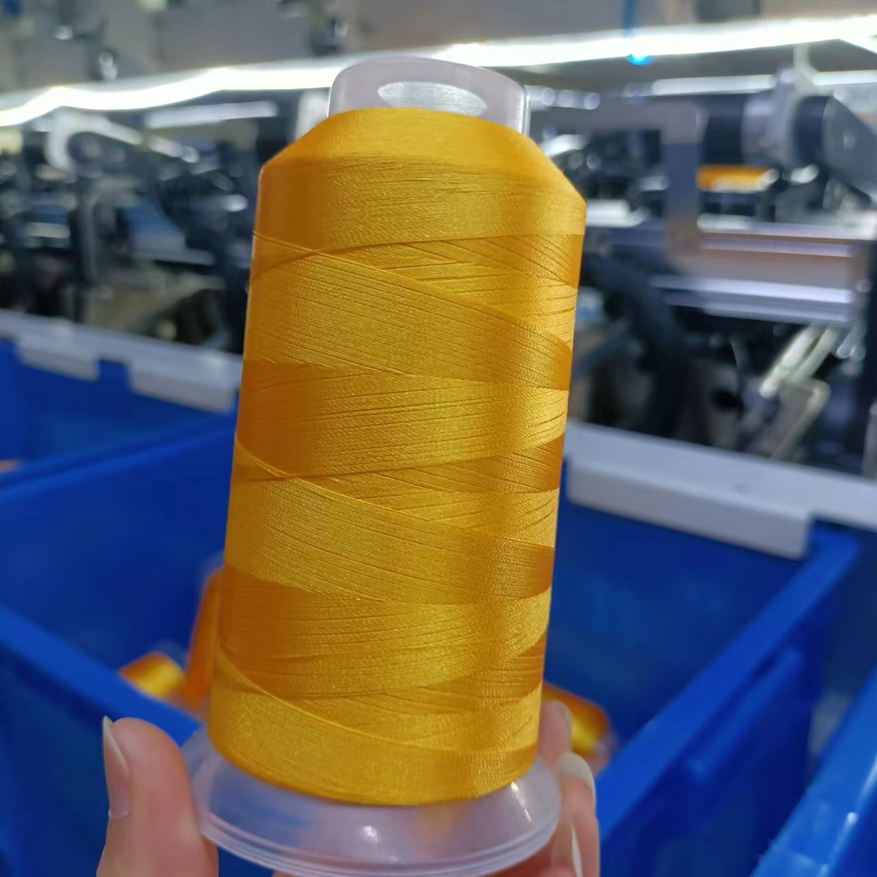 Machine Embroidery Thread 100G Net Weight 4000y Length 120d/2 100% Polyester Durable