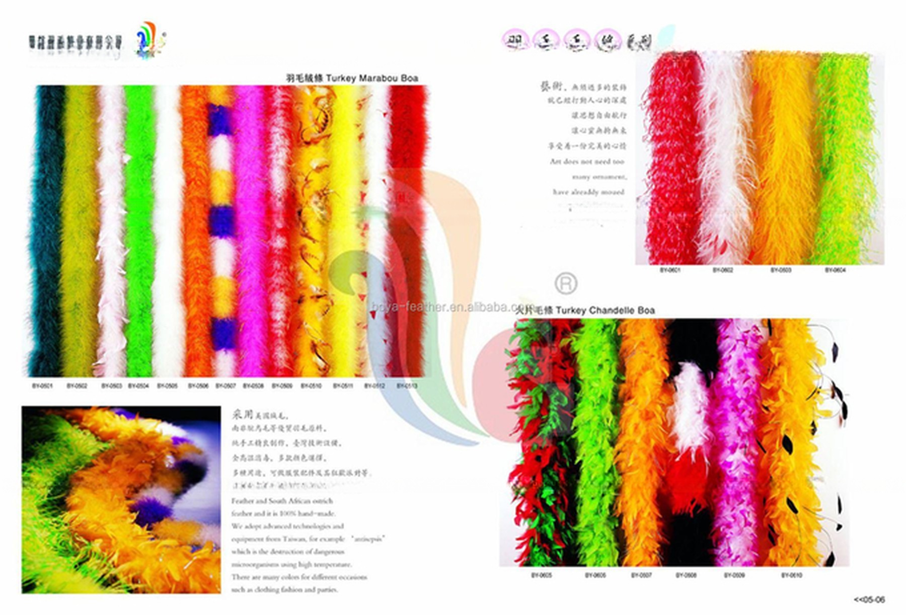 Marabou Feather And Ostrich Plumes Feather Scarf Boa For Year Occasion