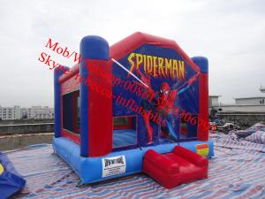  inflatable spider man bouncy castle castle toy inflatable jumping castle for sale Manufactures