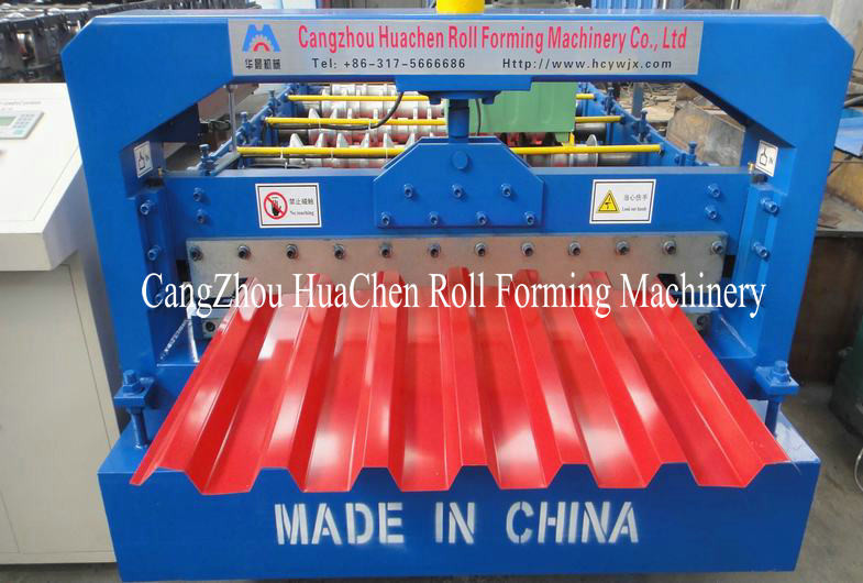 Toching Screen Roofing Sheet Making Machine Aluminium Roll Forming Machine 5.5Kw