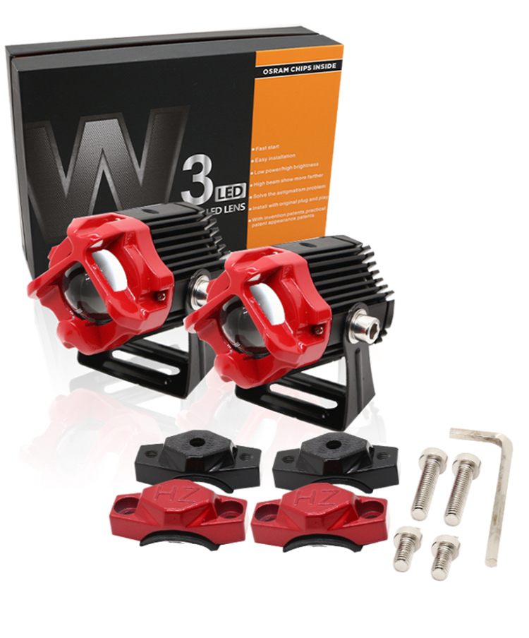 new car detailing light laser led light lens long range lamp off-road vehicle roof refitting headlamp led headlight kits