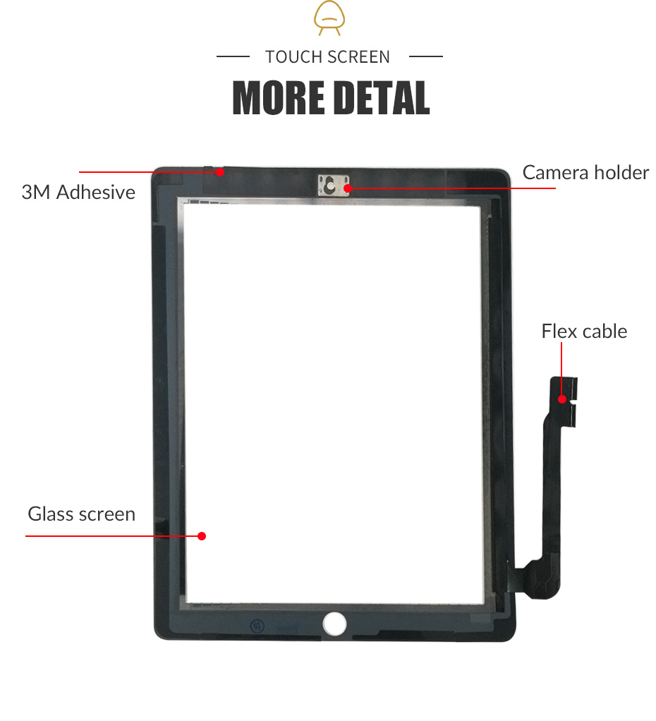IPad A1458 A1459 A1460 Tablet LCD Screen Support Customer Service