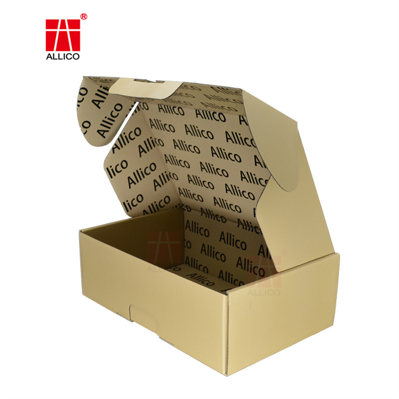 Book Shape Folding Box Printable Logo Gift Box Corrugated Packaging Box