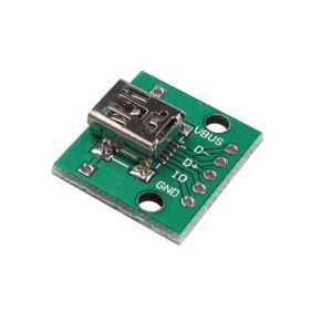 Electronic Arduino Sensor Module USB To DIP Micro USB Head Mini 5P Patch 2.54mm