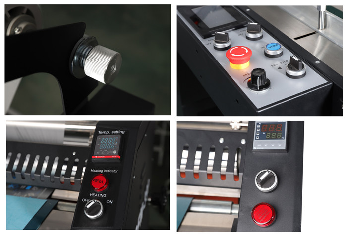 Commercial Roll Laminating Machines Width 360mm Thickness 15mm