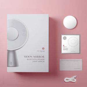 2022 New Style 3 in 1 LED Mirror with Bluetooth Speaker Design Rechargeable LED