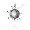Buy cheap The Sun Meteorite 925 Silver Pendant 15mm Round Unique from wholesalers