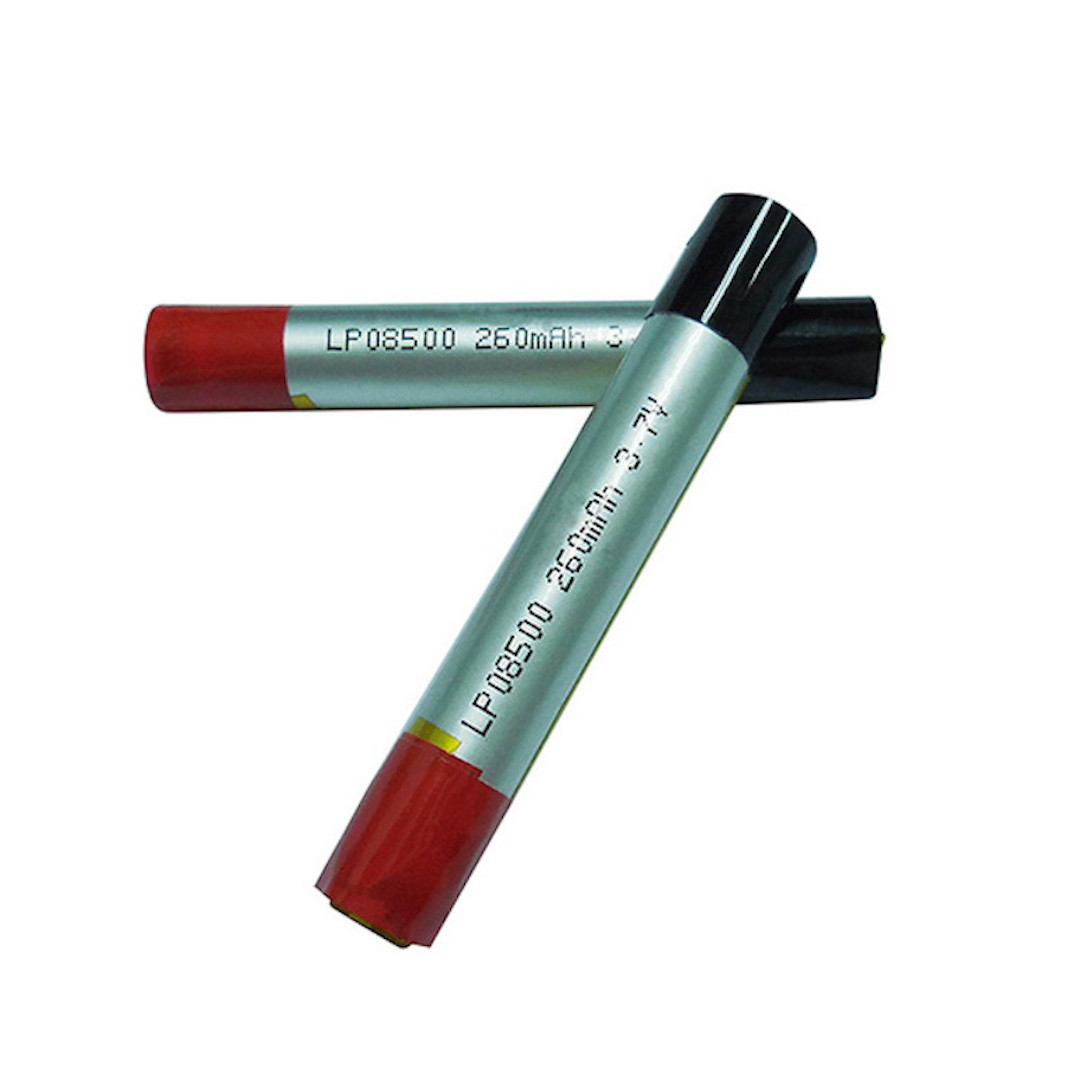 Rechargeable Lipo 10C 08500 Lithium Battery Cells 3.7V 240mAh