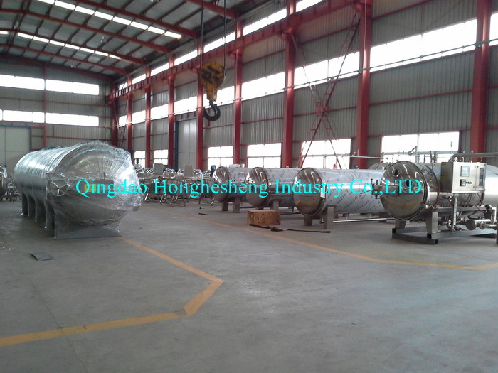 Dia 800mm Electric Heating Rubber Shoes Vulcanization Tank 0.8mpa