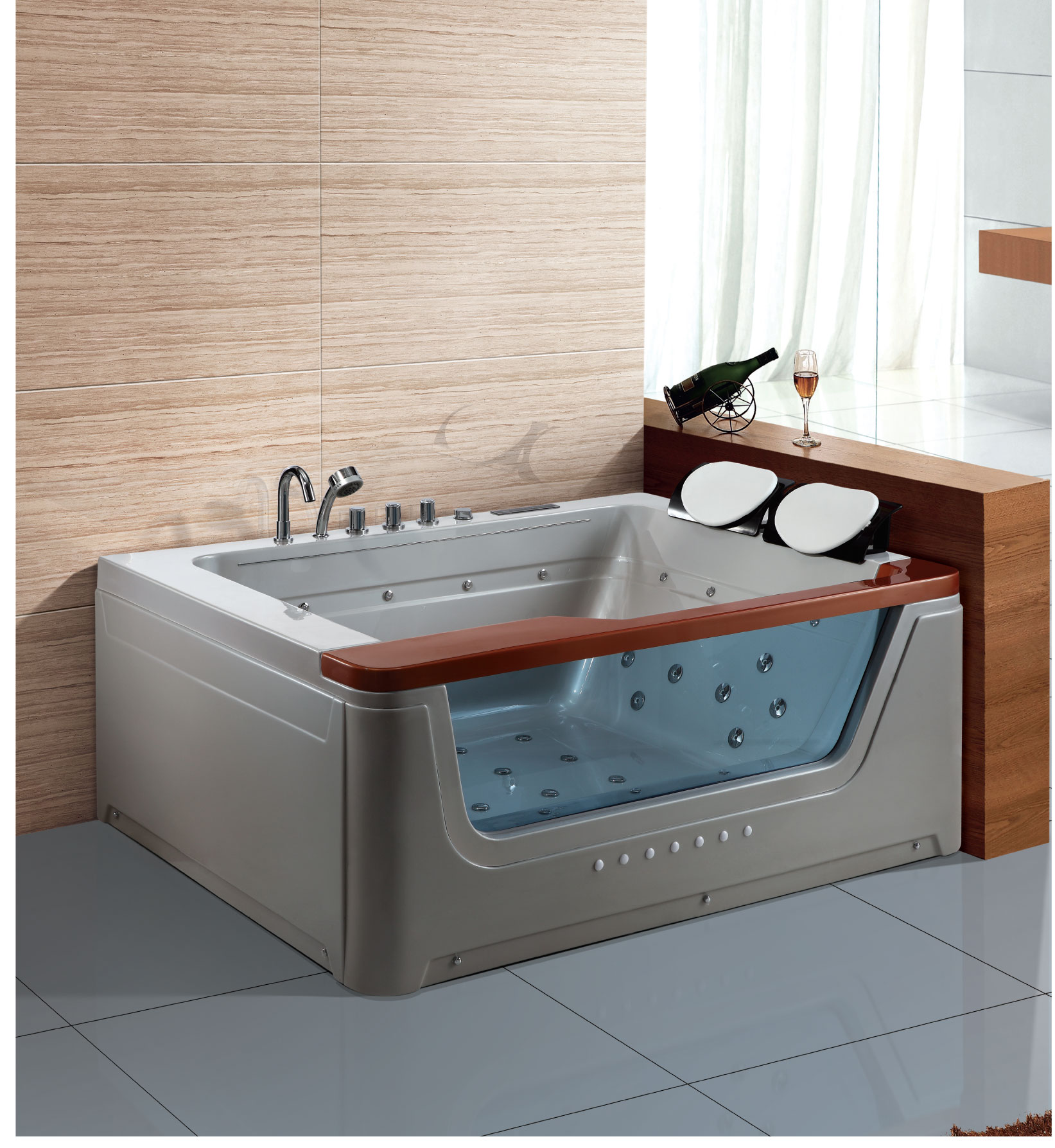 Thermal Air Massage Bathtubs Drop In 1800 X 700 Indoor Bathroom Endless