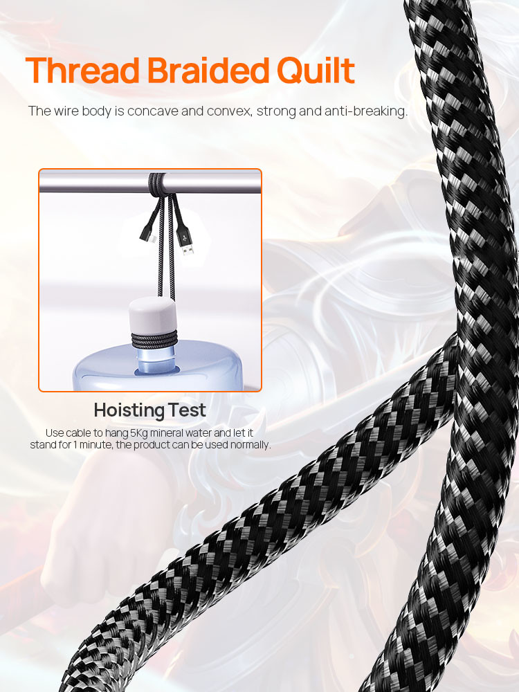90 Degree USB Lightning Charging Cable Sync Data PD 18W Charging