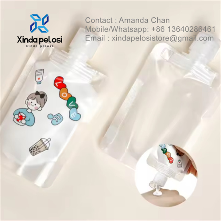 PE Material Flip Top Pour Spout Caps Spout Flip Cap Stand Up Pouch Flip Cap