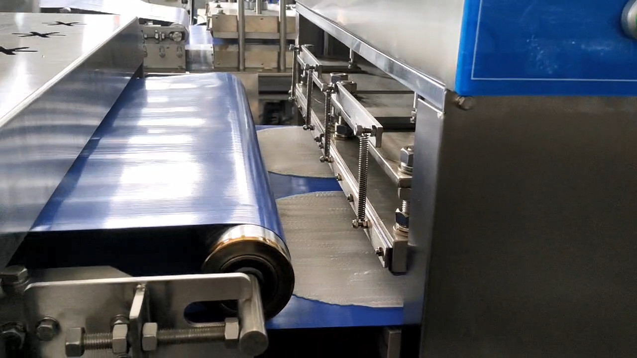 Automatic CE Electric Roti Maker Machine Chapati Making Machine 1000 - 1500pcs/H
