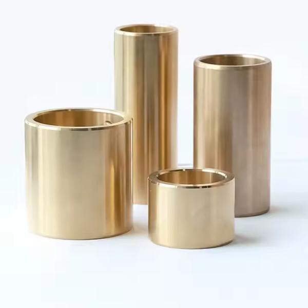 Brass Bronze Oil-free Steel Bushing Good Thermal Conductivity Stable Performance