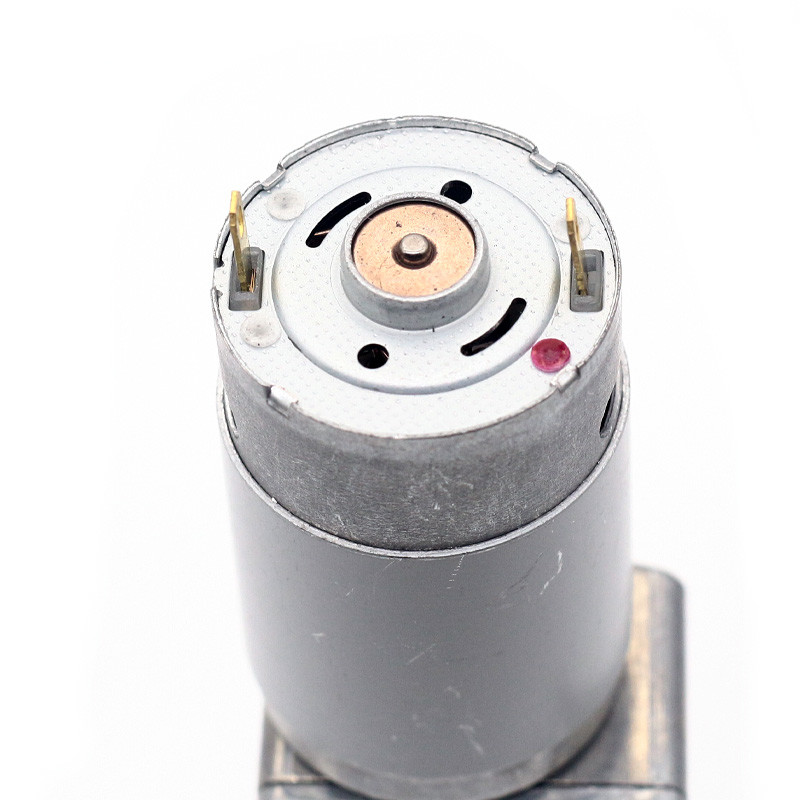ASLONG JGY-395 12V/24V 7-214RPM DC Turbine Vortex Rod Reduction Motor Self Locking Motor Can Bear Up To 50 Pounds
