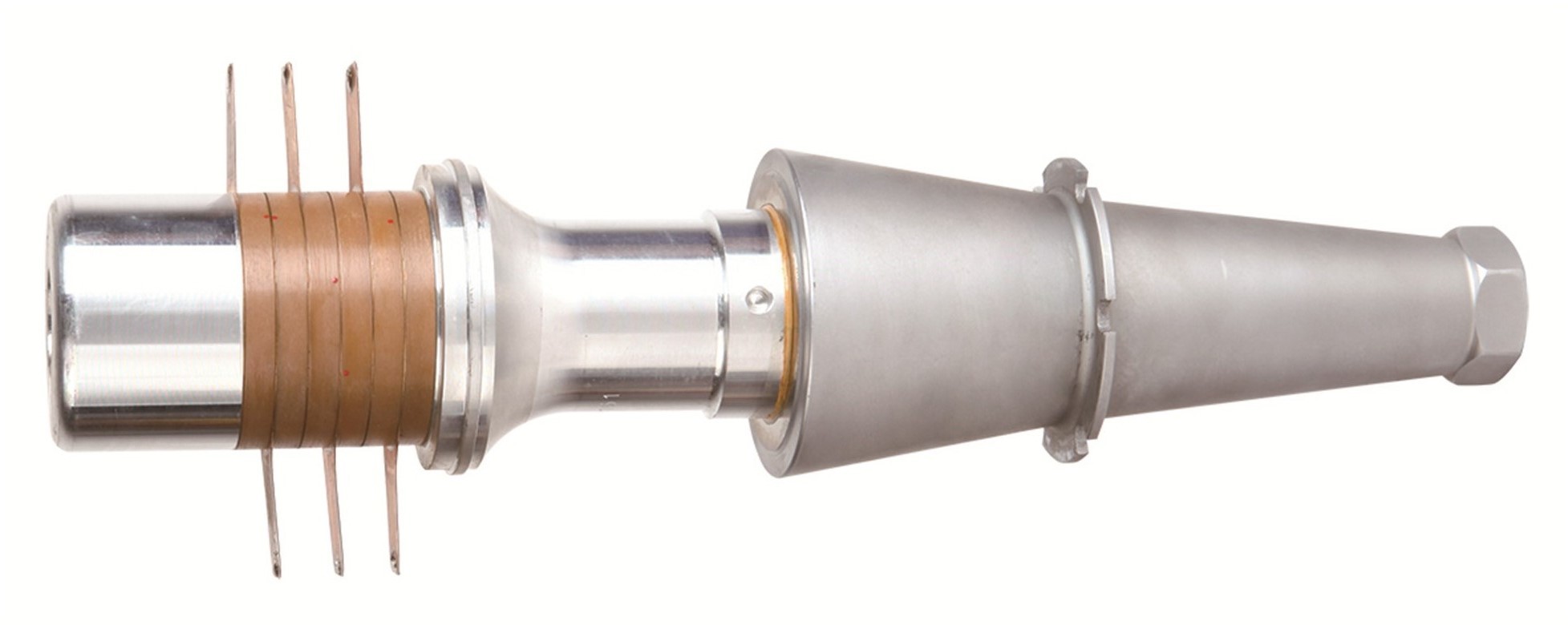 Power 15Khz Ultrasonic Welding Transducer Large Amplitude Bigger Output 3600w