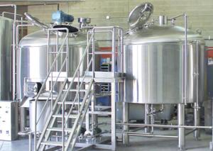  100L 300L 800L Capacity 2 Vessel Brewhouse Heated Mash Tun / Lauter Tun Manufactures