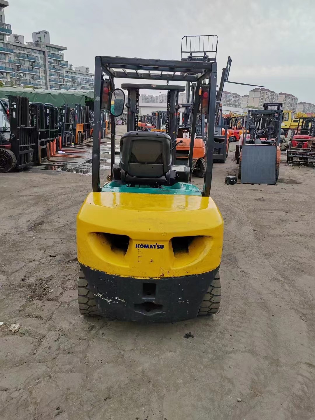 Second hand Komatsu diesel forklift from Japan