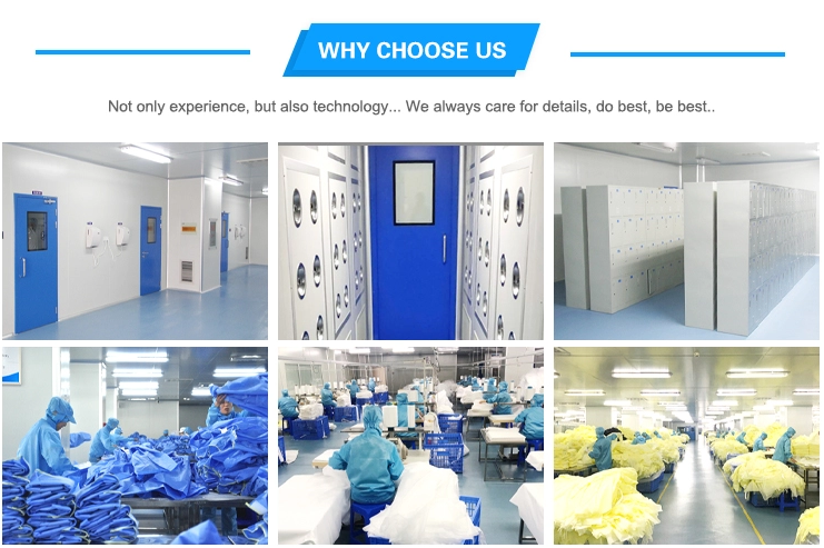 Type 4/5/6 Disposable Protective Coverall With Shoe Cover