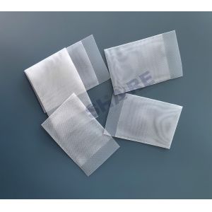 7 Mm Flap Pinch-to-Open Design Nylon Biopsy Bags Folded Bottom Mesh Size 150