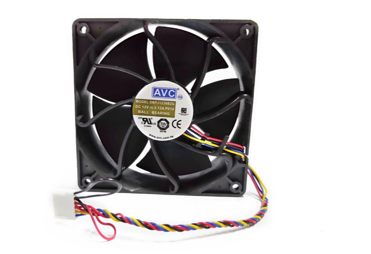 12CM M10 Silent Brushless Automotive Cooling Fan For Antminer 12v 3.12A