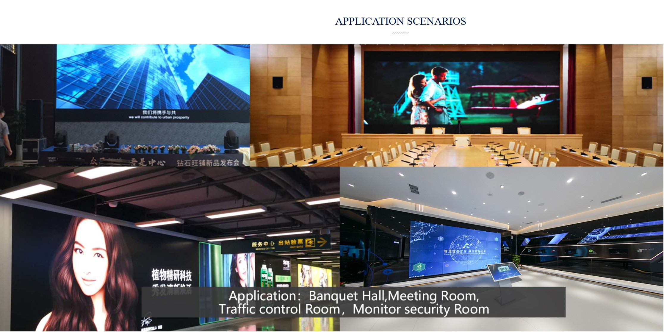 P1.2 P1.5 P1.8 Full HD Pixel Pitch Led Screen HDR Display