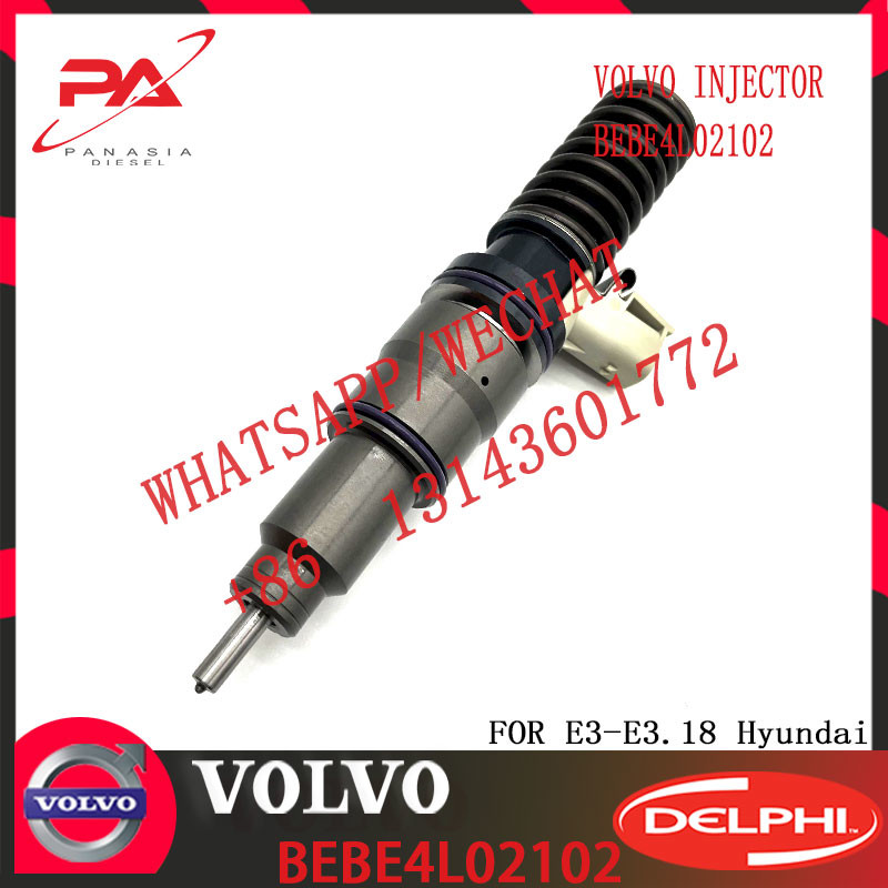 Diesel Engine Parts Fuel Injector 63229475 33800-82700 BEBE4L02001 BEBE4L02002 BEBE4L02102