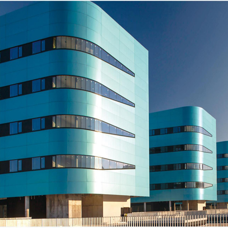 Weather Resistant Aluminium Cladding Sheet 25 Years Life 2.0J Impact Resistance