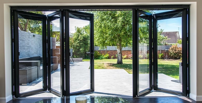 Glass Sliding Bi Folding 6063 Aluminium Door Frame Profile Thermal Insulation Waterproof