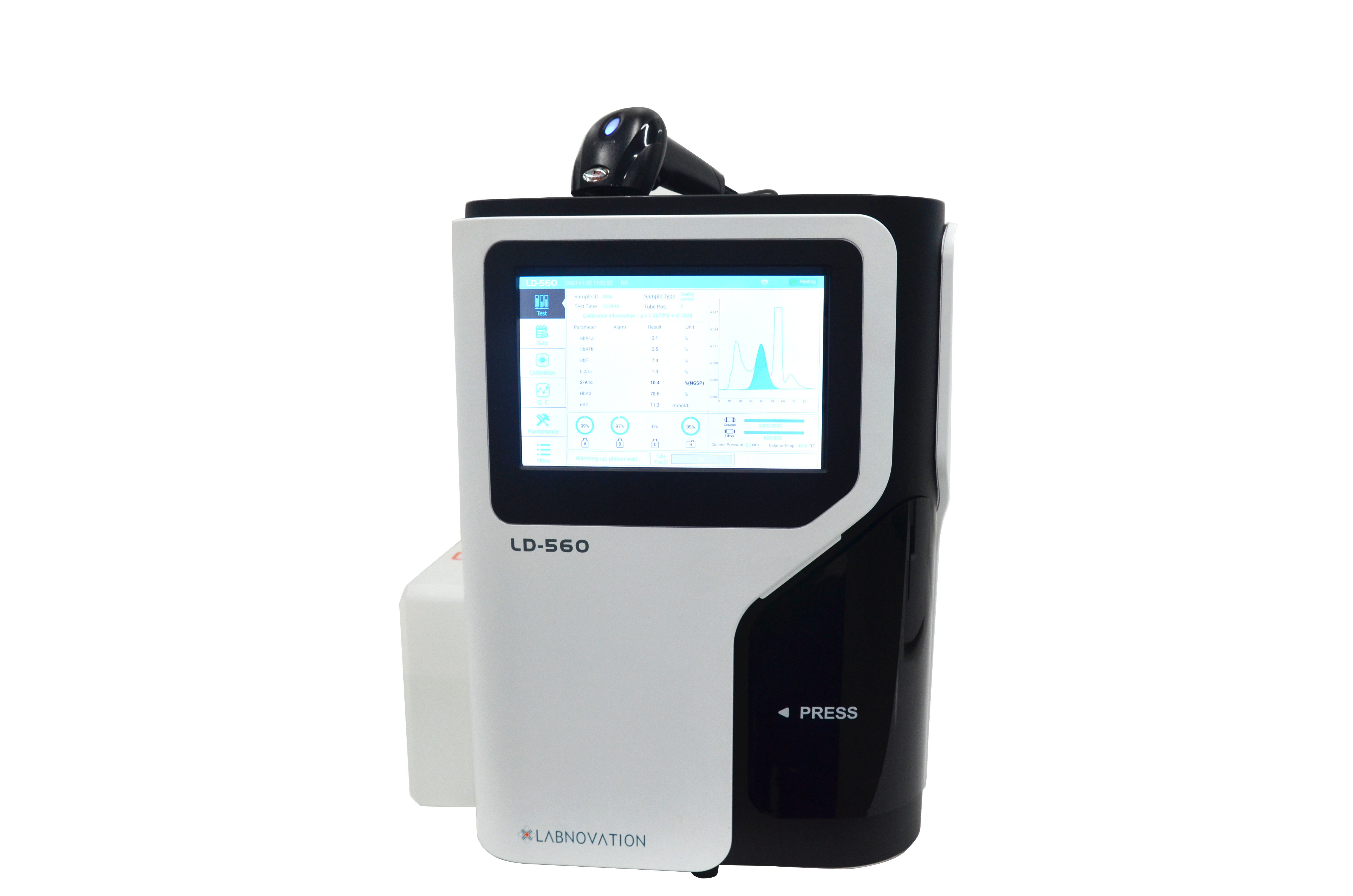 LD-560 Labnovation HbA1c Testing Analyzer HPLC System IFCC NGSP Certificated