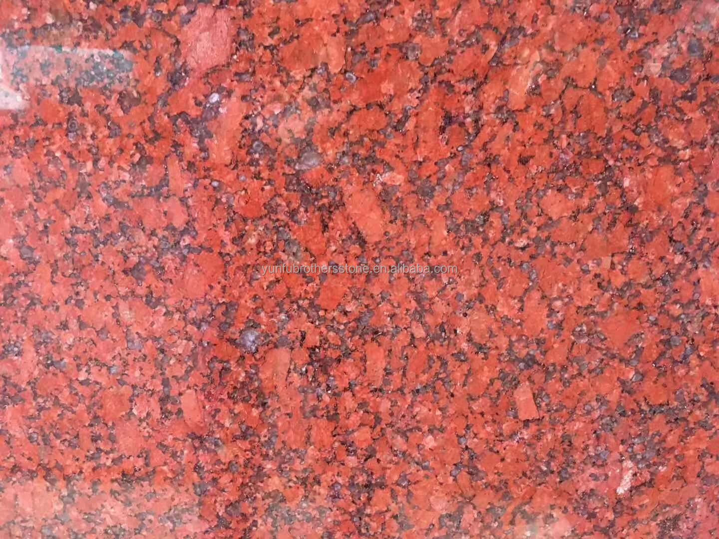 Modern India Red Granite Slabs for Exterior Interior Wall Stones and Door Frame Honed Surface