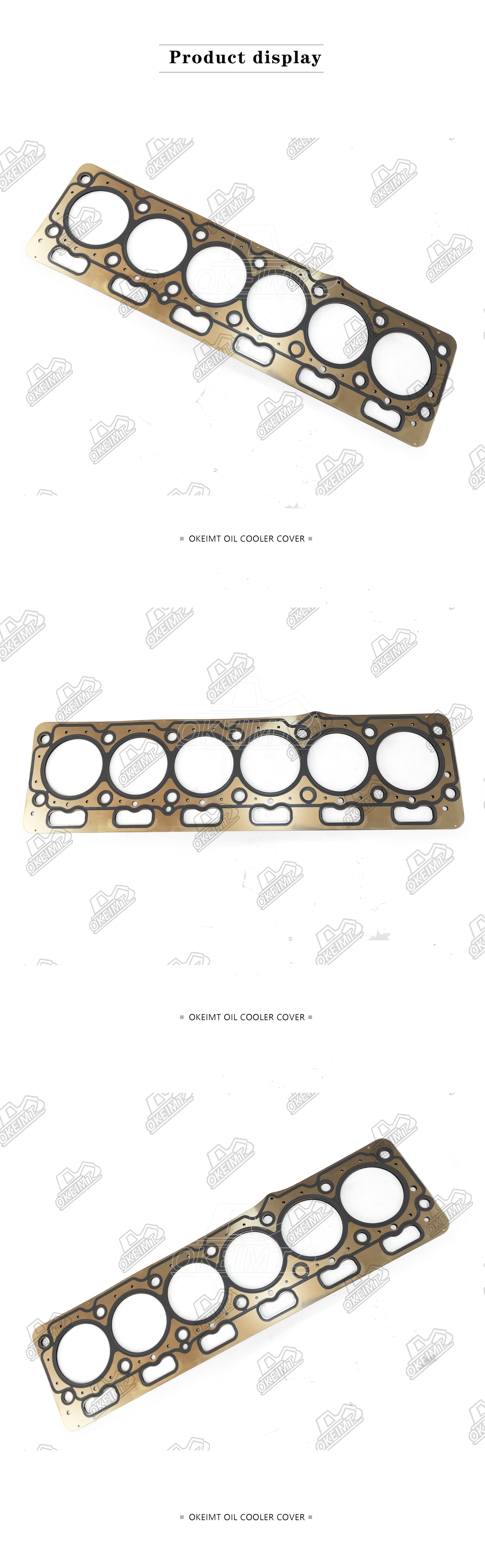 Iron 3884707 CAT C7.1 Direct Injection Cylinder Head Gasket Electric Engine