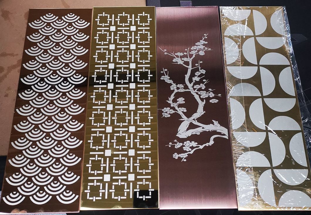 Metal Laser Marking Engraving Machine Elevator Door Decoration Laser Etching