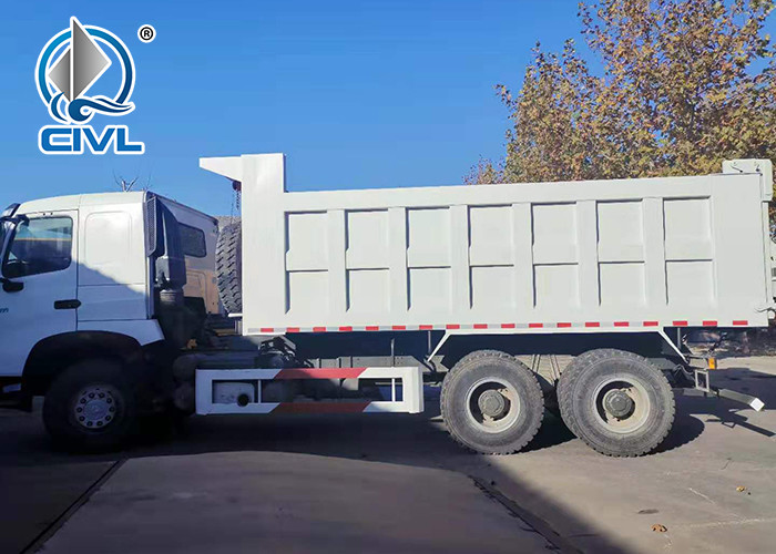 40T Sinotruk HOWO7 6x4 10 Tires 18M3 Middle Lift Drving Heavy Duty Dump Truck With Radial Tyre