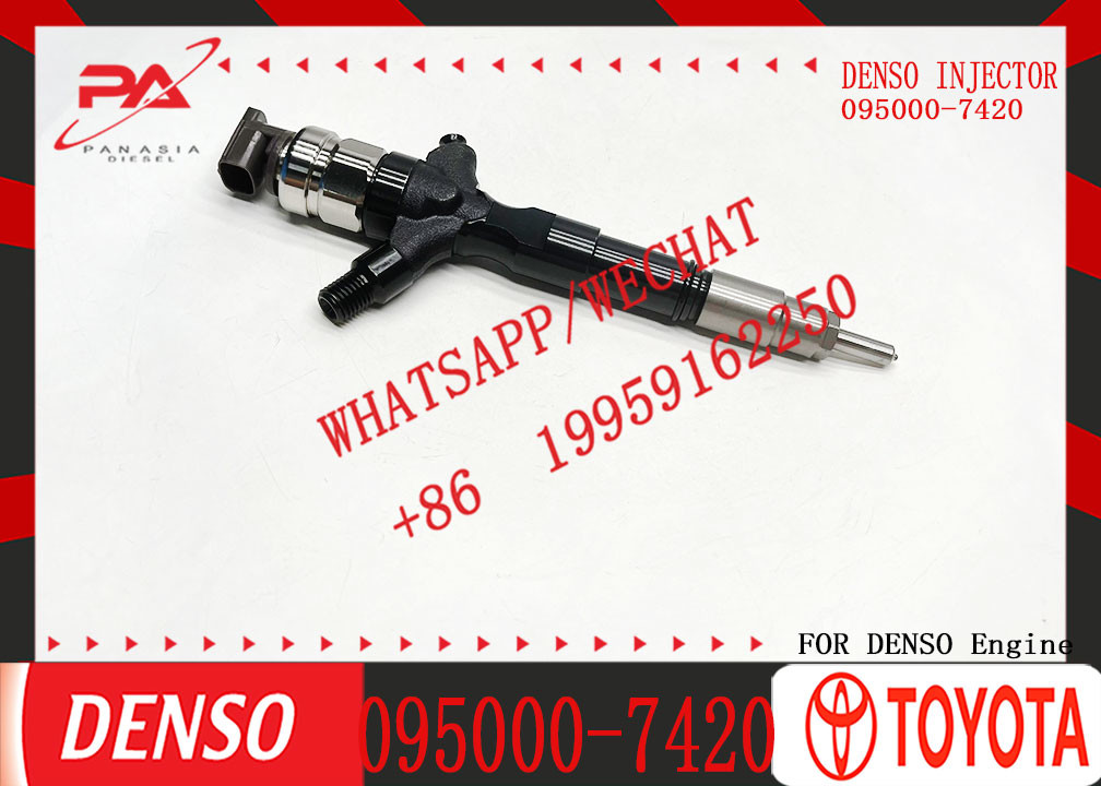 Common Rail Diesel Fuel Injector 095000-7420 23670-30120 23670-39165 23670-30250